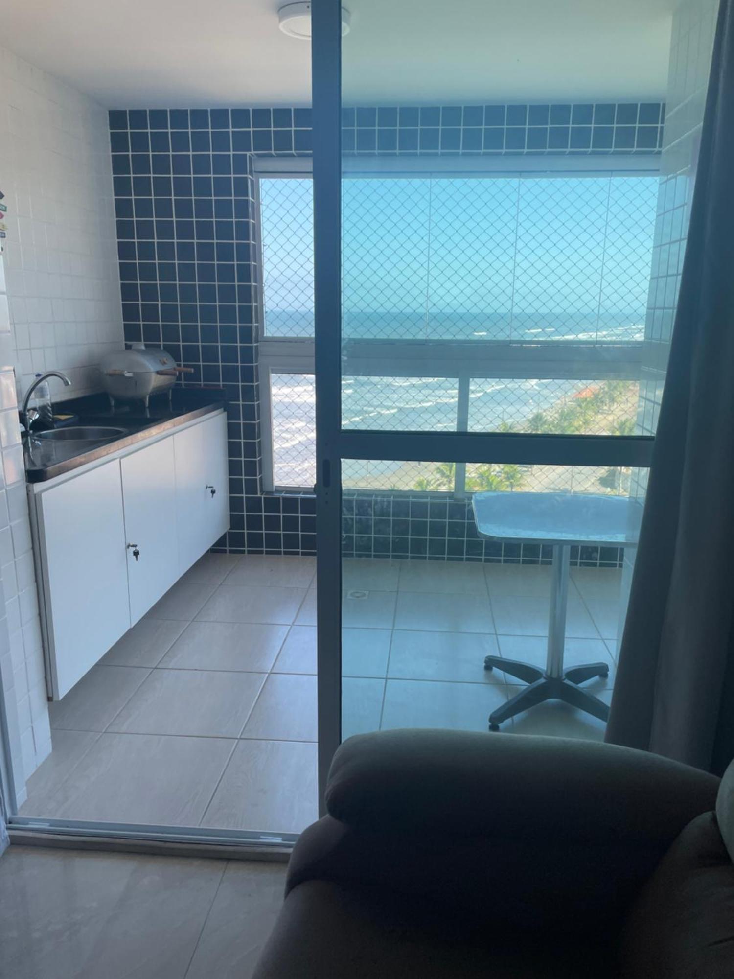 Apartamento Frente Mar Kp Mongaguá Екстериор снимка